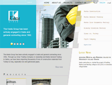 Tablet Screenshot of kestagroup.com